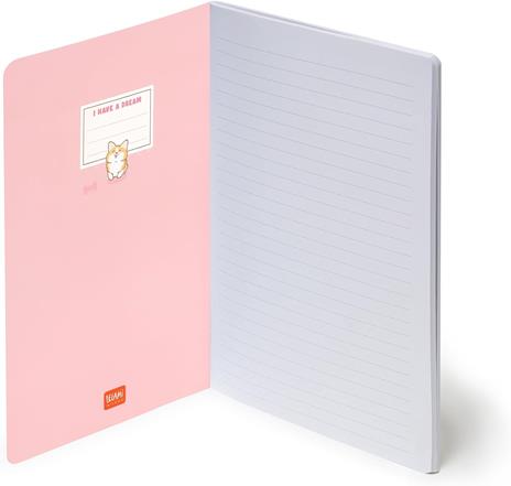 Quaderno a Righe Large - Corgi - 2