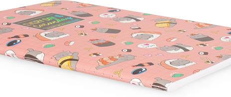 Quaderno a Righe Large - Sushi Cat - 3