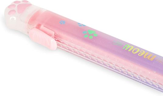 Legami - Gomma Rettrattile Meow, Gomma per cancellare, 1 gomma + 1 Refill incluso, ricaricabile - 4