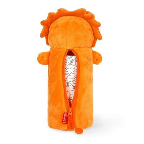 Legami - Astuccio Super Soft, Tema Lion, Astuccio soffice, 100% Poliestere, Super Soft Pencil Case - 2