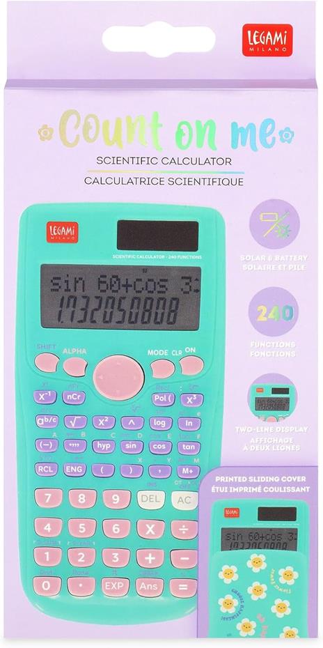 Calcolatrice Count on me Legami - Daisy - 4