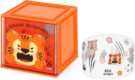 Box componibile organizzatore da scrivania per cancelleria Legami - tigre - 2