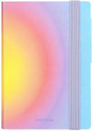 Agenda settimanale Legami 2025 -2026, 16 mesi - Small weekly Diary with notebook - Aura