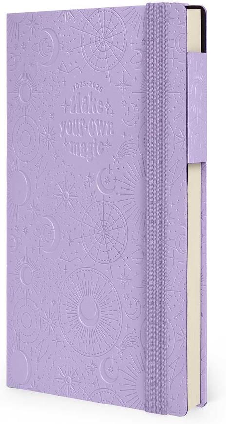 Agenda settimanale Legami 2025 -2026, 16 mesi - Medium weekly Diary - mystic lilac - 4