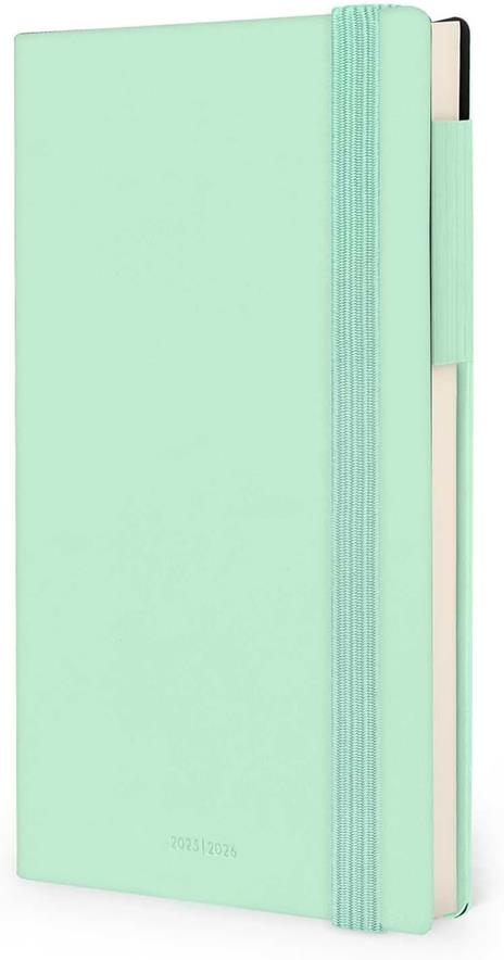 Agenda settimanale Legami 2025 -2026, 16 mesi - Medium weekly Diary - pastel mint - 4