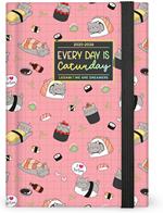 Agenda giornaliera Legami 2025 -2026, 16 mesi - Medium photo Daily Diary - sushi cats