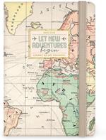 Agenda settimanale Legami 2025 -2026, 16 mesi - Small photo weekly Diary with notebook - travel