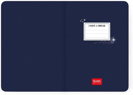 Agenda settimanale Legami 2025 -2026, 16 mesi - Small photo weekly Diary with block notes - stars - 5