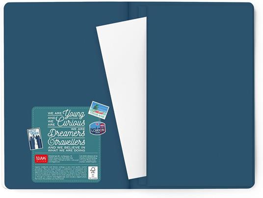 Agenda settimanale Legami 2025 -2026, 16 mesi - Medium photo weekly Diary - travel stickers - 6