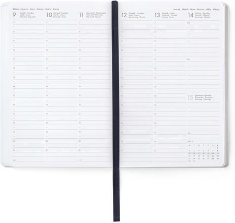Agenda settimanale Legami 2025 -2026, 16 mesi - Medium photo weekly Diary - moth - 2