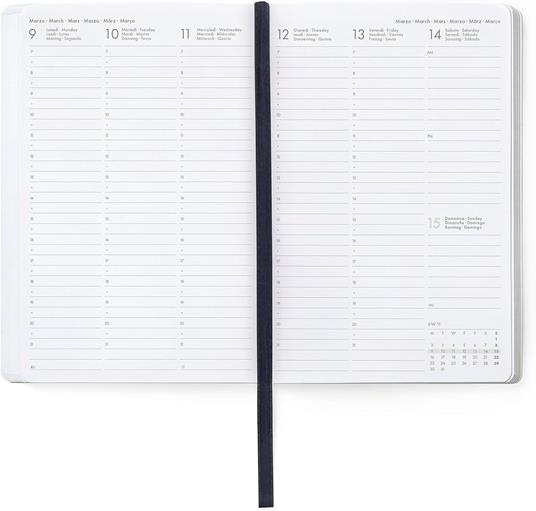 Agenda settimanale Legami 2025 -2026, 16 mesi - Medium photo weekly Diary - moth - 2