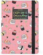 Agenda settimanale Legami 2025 -2026, 16 mesi - Medium photo weekly Diary - sushi cat