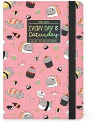 Agenda settimanale Legami 2025 -2026, 16 mesi - Medium photo weekly Diary - sushi cat