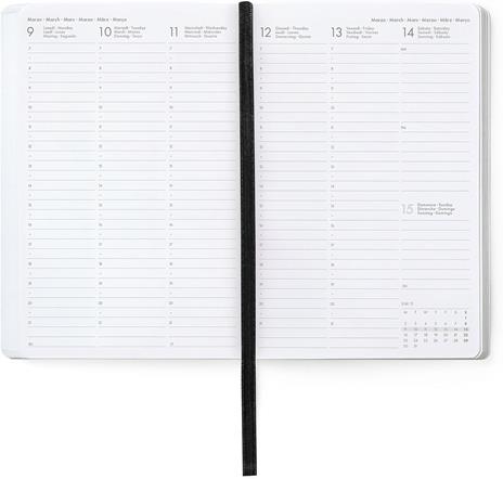 Agenda settimanale Legami 2025 -2026, 16 mesi - Medium photo weekly Diary - sushi cat - 2