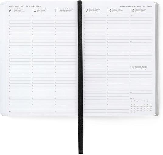 Agenda settimanale Legami 2025 -2026, 16 mesi - Medium photo weekly Diary - sushi cat - 2