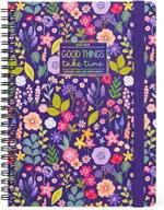 Agenda settimanale Legami 2025 -2026, 16 mesi - large weekly spiral bound Diary - flowers