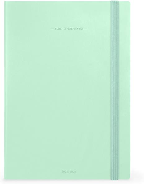 Agenda settimanale Legami 2026, 13 mesi - large weekly Diary - pastel mint