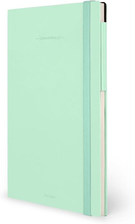 Agenda settimanale Legami 2026, 13 mesi - large weekly Diary - pastel mint - 4
