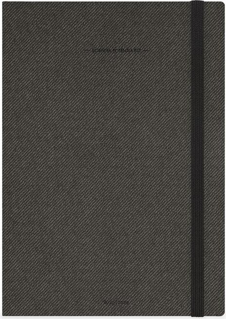 Agenda settimanale Legami 2026, 13 mesi - large weekly Diary - deep graphite