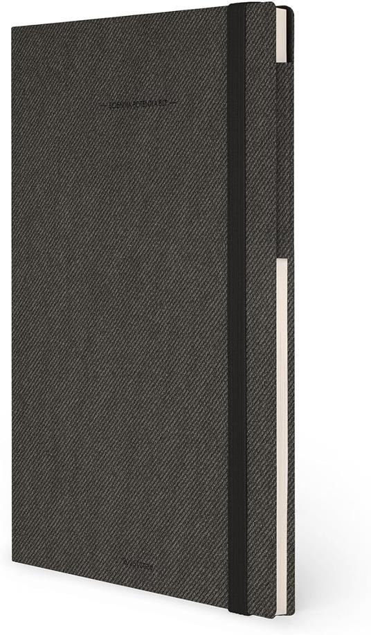 Agenda settimanale Legami 2026, 13 mesi - large weekly Diary - deep graphite - 4