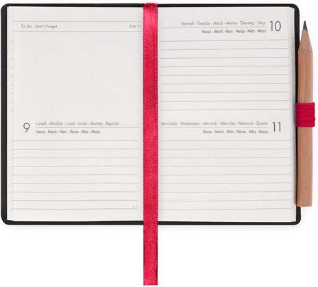 Agenda Legami 12 mesi, 2026, bigiornaliera, Mini 2-Day Diary - Cherry Bomb - 3