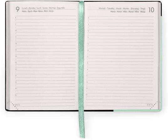 Agenda Legami 12 mesi, 2026, giornaliera, Small Daily Diary - Pastel Mint - 3