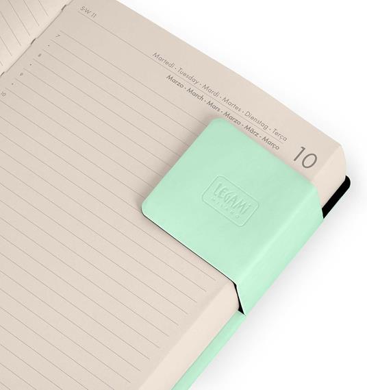 Agenda Legami 12 mesi, 2026, giornaliera, Small Daily Diary - Pastel Mint - 6