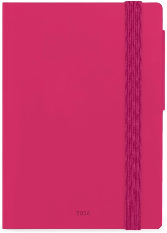 Agenda Legami 12 mesi, 2026, giornaliera, Small Daily Diary - Raspberry