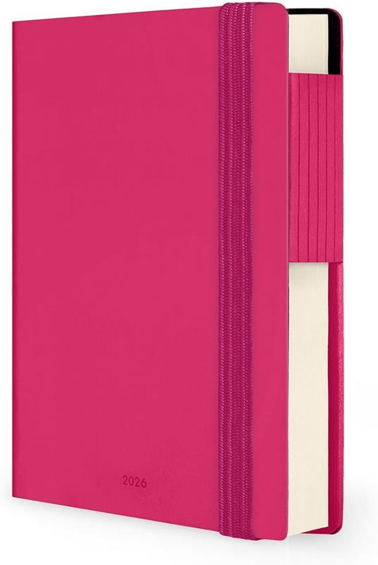 Agenda Legami 12 mesi, 2026, giornaliera, Small Daily Diary - Raspberry - 4