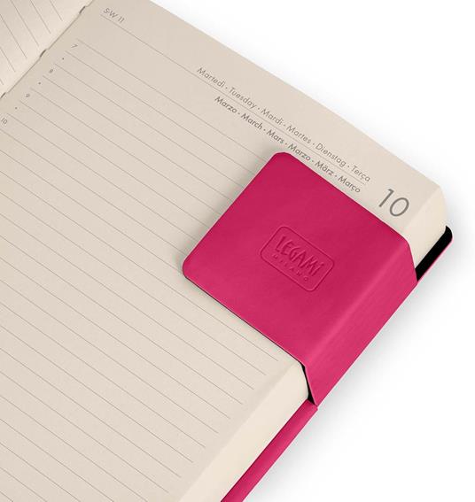 Agenda Legami 12 mesi, 2026, giornaliera, Small Daily Diary - Raspberry - 6