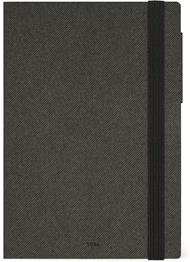 Agenda Legami 12 mesi, 2026, giornaliera, Medium Daily Diary - Deep Graphite