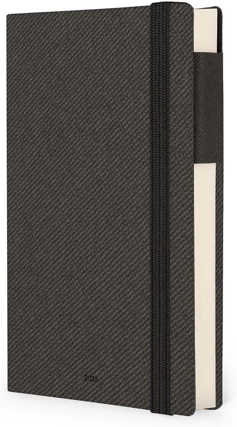 Agenda Legami 12 mesi, 2026, giornaliera, Medium Daily Diary - Deep Graphite - 4