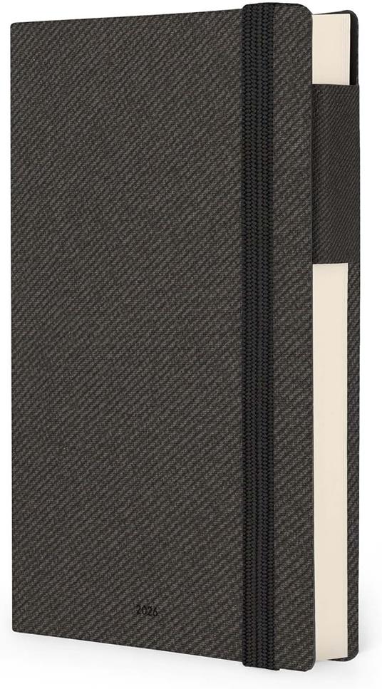 Agenda Legami 12 mesi, 2026, giornaliera, Medium Daily Diary - Deep Graphite - 4