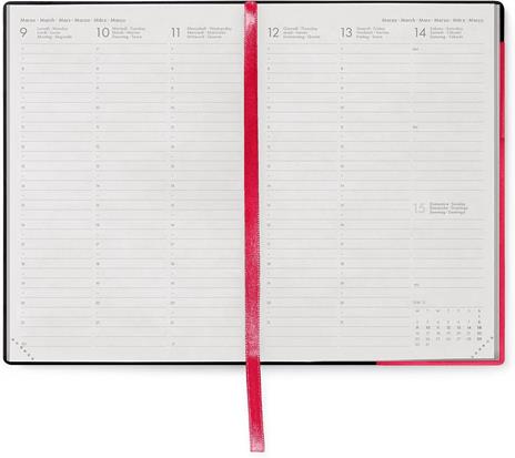 Agenda Legami 12 mesi, 2026, settimanale, Medium Weekly Diary - Cherry Bomb - 3