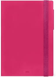 Agenda Legami 12 mesi, 2026, settimanale, Medium Weekly Diary With block notes - Raspberry