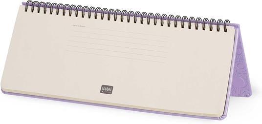 Agenda Legami 12 mesi, 2026, giornaliera, Desk Planner - Mystic Lilac - 4
