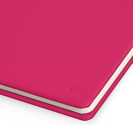 Agenda Legami 12 mesi, 2026, giornaliera, Desk Planner - Raspberry - 5