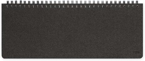Agenda Legami 12 mesi, 2026, giornaliera, Desk Planner - Deep Graphite
