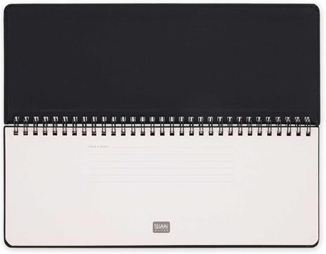 Agenda Legami 12 mesi, 2026, giornaliera, Desk Planner - Deep Graphite - 3