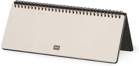 Agenda Legami 12 mesi, 2026, giornaliera, Desk Planner - Deep Graphite - 4