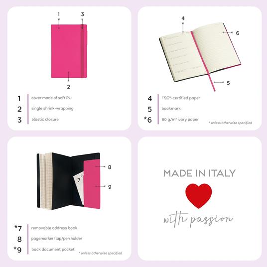 Agenda Legami 12 mesi, 2026, giornaliera, Maxi Daily Diary - Mystic Lilac - 6