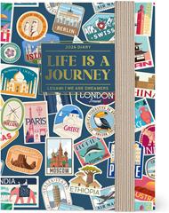 Agenda Legami 12 mesi, 2026, settimanale, Mini Photo Weekly Diary - Travel Stickers