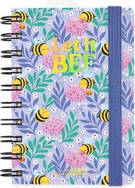 Agenda Legami 12 mesi, 2026, giornaliera, Small Daily Spiral Bound - Bee