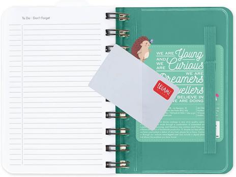 Agenda Legami 12 mesi, 2026, giornaliera, Small Daily Spiral Bound - Hedgehog - 5