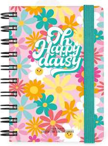 Cartoleria Agenda Legami 12 mesi, 2026, giornaliera, Small Daily Spiral Bound - Daisy Legami
