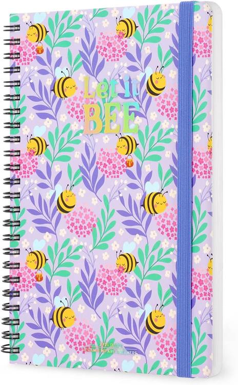 Agenda Legami 12 mesi, 2026, settimanale, Large Weekly Spiral Bound - Bee - 4