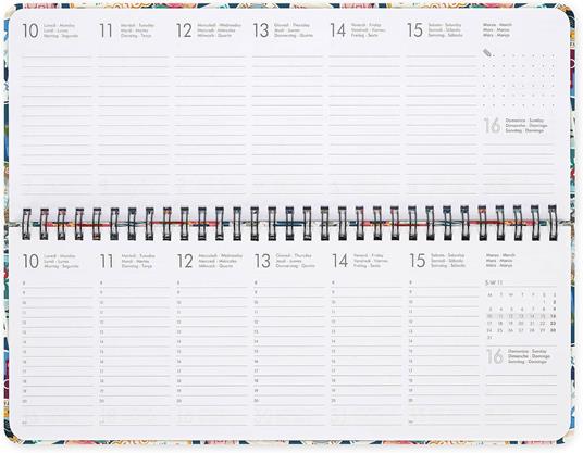 Agenda Legami 12 mesi, 2026, giornaliera, Desk Planner - Travel Stickers - 2