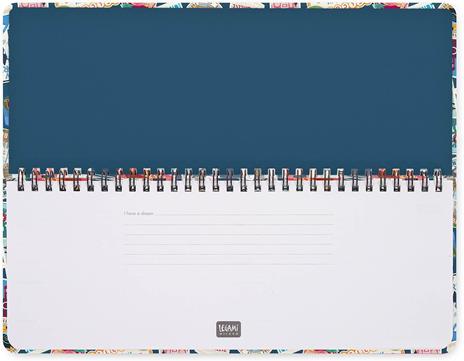 Agenda Legami 12 mesi, 2026, giornaliera, Desk Planner - Travel Stickers - 3