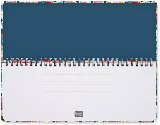Agenda Legami 12 mesi, 2026, giornaliera, Desk Planner - Travel Stickers - 3