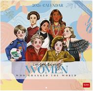 Calendario 2026 da Parete  - Inspiring Women - 30 x 29 cm